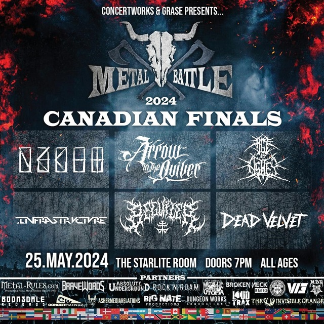 Wacken Metal Battle Canada Announces 2024 National Final Bands BraveWords